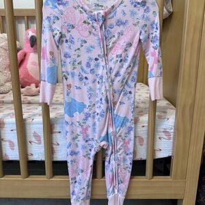 Posh Peanut Disney Cinderella Zippered Pajamas
